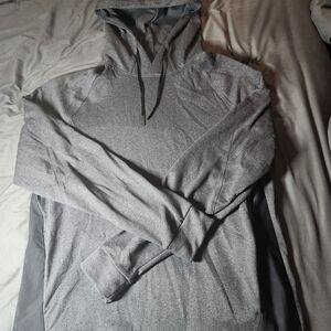Lululemon Athletica Gray Hoodie XXL EUC